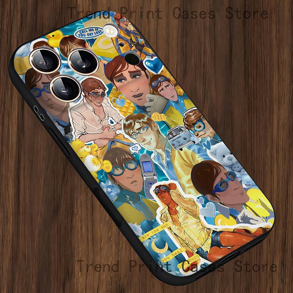 W-Waterboy D-Dispatch Phone Case For iPhone 14,16,12,13,15,11,17,Pro,Max,Plus,E,Air,Mini Soft Cover