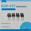 Термозащита KSD-01F: 0-150°C, Переключатель контроля температуры, H Нормально разомкнутый/D Нормально замкнутый, Для вентилятора/динамика
