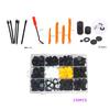 180PCS Car Door Panels Bumper Cover Fender Automotive Plastic Fasteners Boxed With Remover Repair Tool Kit Auto Fastener Clips Set Auto Fasteners