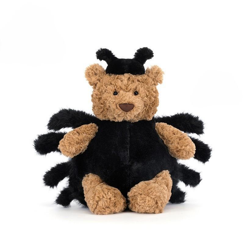 Jc Barcelona Bear Plush Toy With Super Soft Short Pile For Kids And Giftgiving