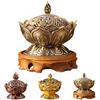 Creative Lotus Incense Smoke Cone Aroma Burner Holder Home Decor