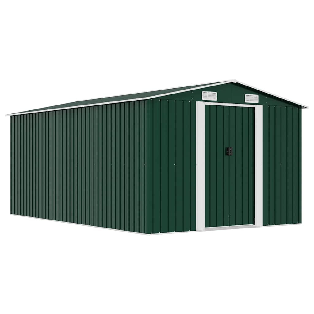 Tool Shed 257 x 392 x 181 cm Metal Green