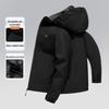 Xuezhongfei Unisex Hooded Softshell Outdoor Jacket