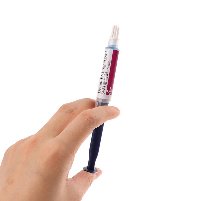 Стоматологический материал Протравка 37% Фосфорная кислота Протравка Травящий гель с 5 наконечниками для ортодонтического адгезива Светоотверждаемый Бонд Зубной клей