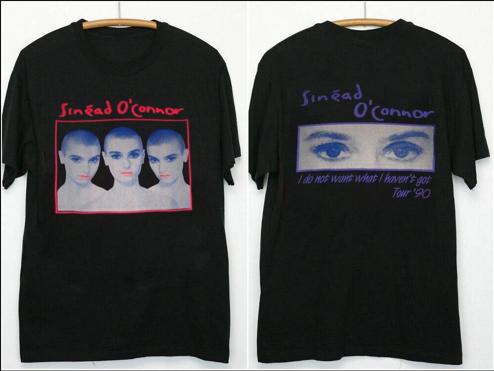 SINEAD O’CONNOR Я НЕ ХОЧУ ЧТО ТУР 1990 Все Размеры FA0005 Унисекс Футболка