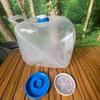 Складная емкость для воды Бутылка для воды с краником 20 л Складная фляга для воды Для кемпинга и походов Контейнер для хранения напитков