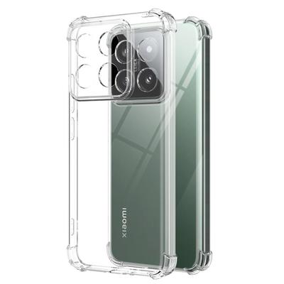 Прозрачный силиконовый мягкий противоударный чехол для Xiaomi Mi 14 14T 13 13T 12 12X 12S 12T 11 11T Pro Lite ультра прозрачная тонкая задняя крышка