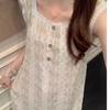 [With chest pad] Pure desire girl nightdress with chest pad summer women's pajamas, new models can be worn outside casual loungewear
