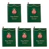 5pcs Creative Merry Christmas Greeting Cards Kid Cartoon Blessing Christmas Card New Year Postcard Gift Christmas Decor