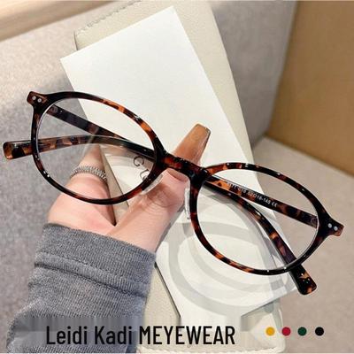 Овальная оправа TR90 Очки в стиле ретро для маленьких лиц - Готовы для рецептурных линз при близорукости.