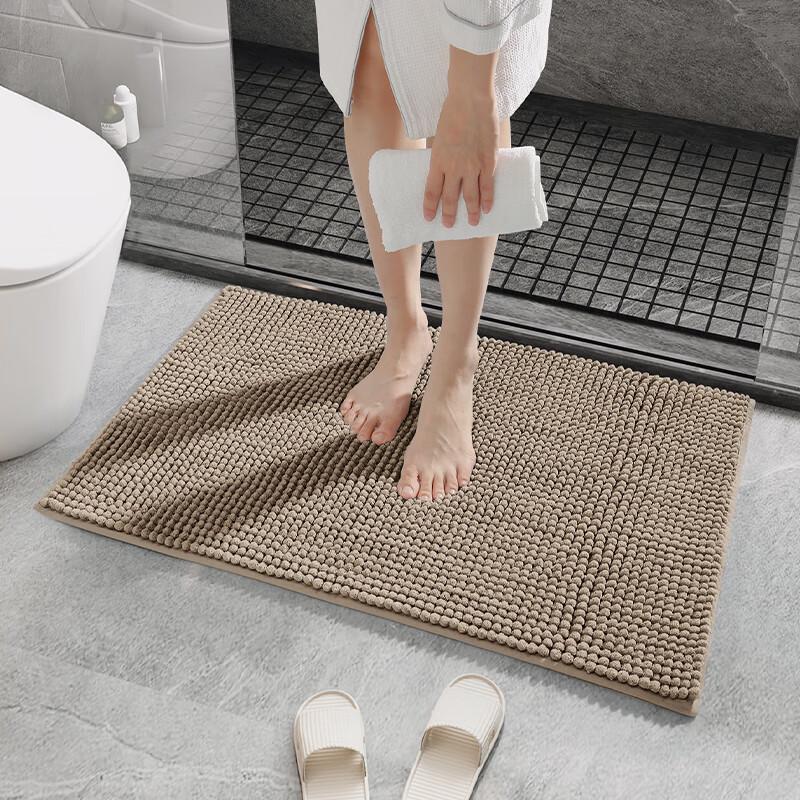 Dajiang Bath Mat Bathroom Foot Mat Bathroom Foot Mat Bathroom Foot Mat Absorbent Non-slip Hotel 40x60cm