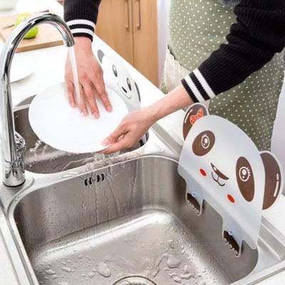 1 шт. Новое поступление, защита от брызг воды для кухонной раковины с присоской, водонепроницаемый экран для мытья посуды, фруктов, овощей, доска против попадания воды
