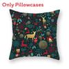 С Рождеством Наволочка Рождественский Дом Диван Декоративная Подушка Чехол Принт Украшение
