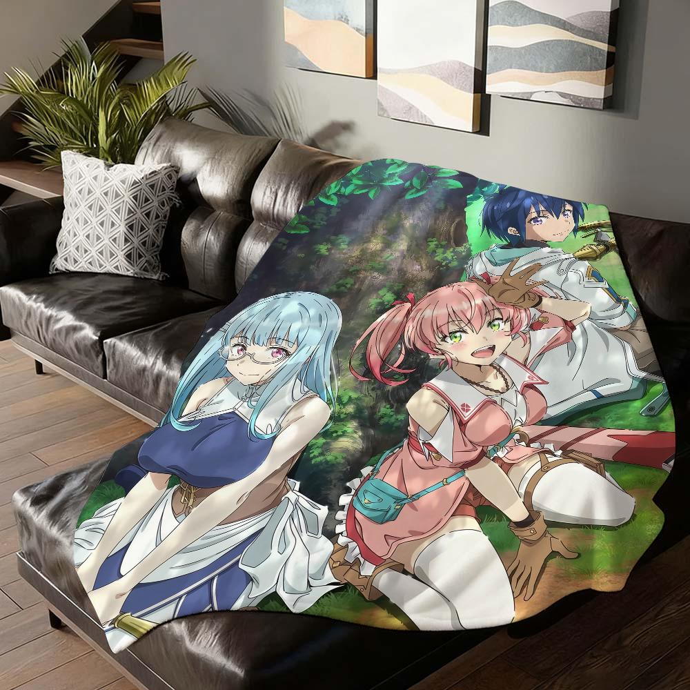 Scooped Up by an S Rank Adventurer! Blanket Soft and Skin Friendly For Couch Bed Napping Bedspread All Seasons Comforter