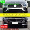 For Mercedes-Benz E-Class E350/E450 - Chrome Front Fog Light Cover Trims