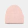 Angola Rabbit Fur Warm Solid Color Knitted Hat Women's Autumn and Winter Versatile Candy Color Vertical Stripe Thickened Ear Protection Hat