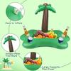 Beach Toy Reused Coconut Eco-friendly Free Your Hands Fade-less Tree Shape PVC Water Dining Inflatable Ice