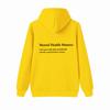 Aesthetic Hoodie with Words On Back Unisex Trendy Hoodies Mental Health Matters Letter Print Hoodie Mental Health Awareness Pullover