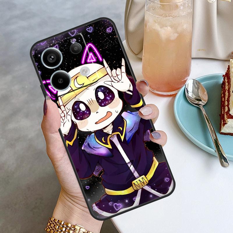 Чехол для телефона Xiaomi Redmi Note 13 8 9 10 11 12 Pro 12S 11S 10S 9S Redmi 13C 9C 10C 12C с игрой Undertale Sans