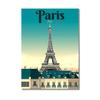 Париж, Эйфелева башня, плакат «Четыре сезона», знаменитый французский пейзаж, картина маслом, современная мебель для дома