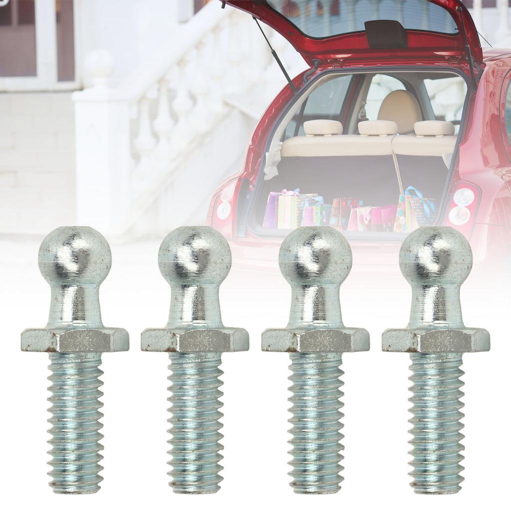 4Pcs 10mm   Studs 5Celsius16‑18 Thread High Hardness Rugged Stable   Studs Washers Kit for Tool Boxes RVs Cars