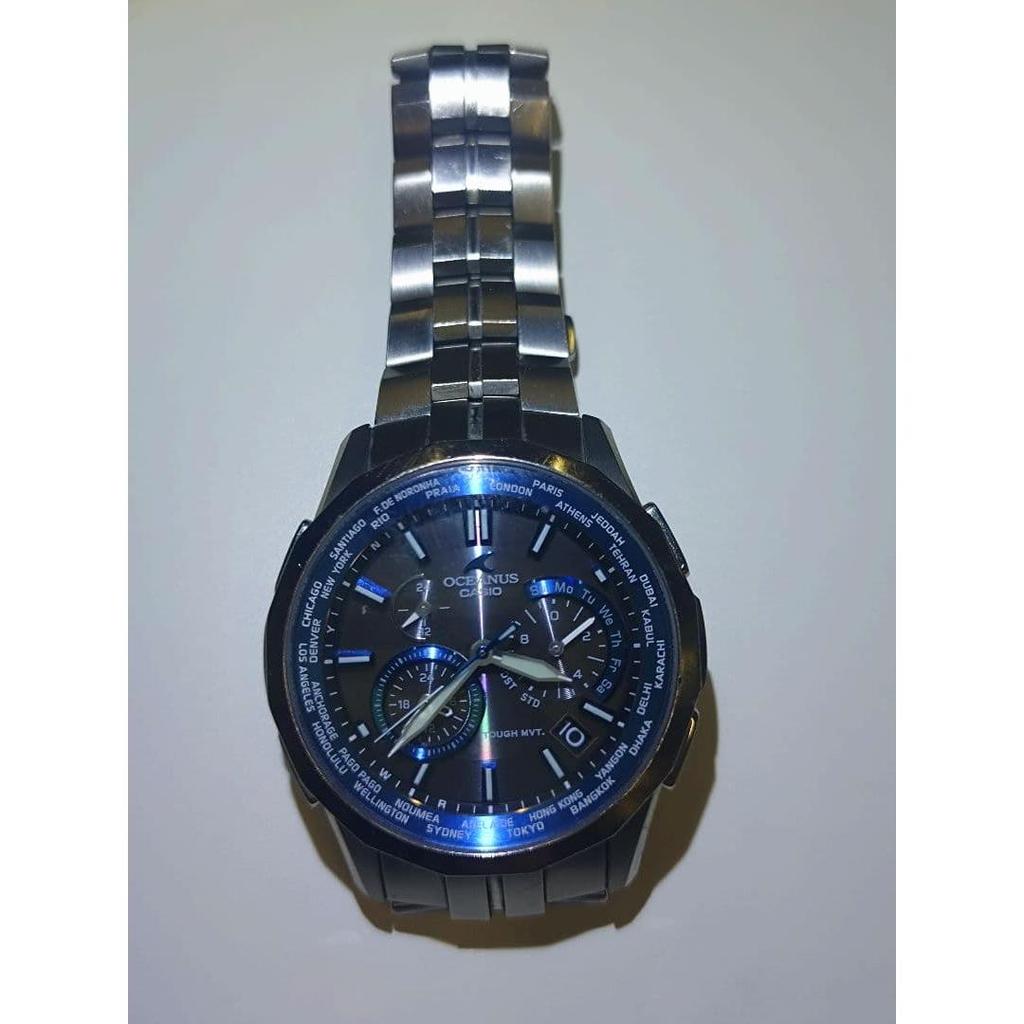Б/у титановые часы CASIO OCEANUS OCW-S1400