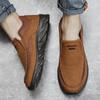 Men Leather Casual Shoes Breathable Loafers Men Sneakers Male Comfortable Leather Flat Footwear Sneakers Men Shoes