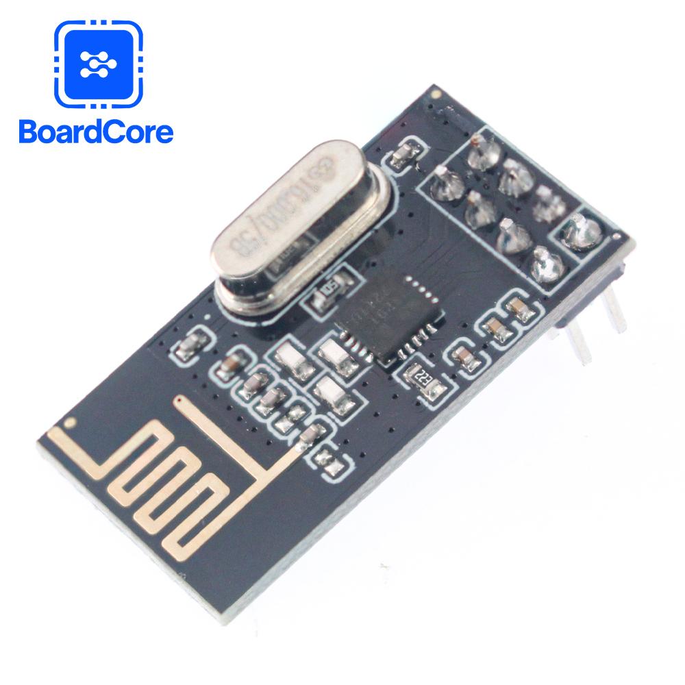 Модуль NRF24L01 Модуль беспроводной передачи данных 2,4 ГГц NRF24L01+PA+LNA с антенной Расстояние 1100 м GT24 для Arduino
