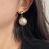 Elegant French Style Pearl Earrings for Women - High-End All-Match Accessory