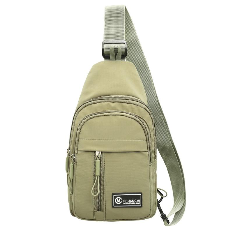 Нагрудная сумка Легкая студенческая сумка через плечо для верховой езды Многофункциональная поясная сумка с несколькими отделениями Сумка для мобильного телефона