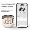 Langsdom TS28 Open-Ear Bone Conduction Sport Ear Clip Bluetooth Earbuds