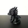 Скульптура Драконьего Малыша, 3D-печатная статуэтка детеныша дракона, Декоративный элемент с драконом, Многофункциональное украшение для рабочего стола