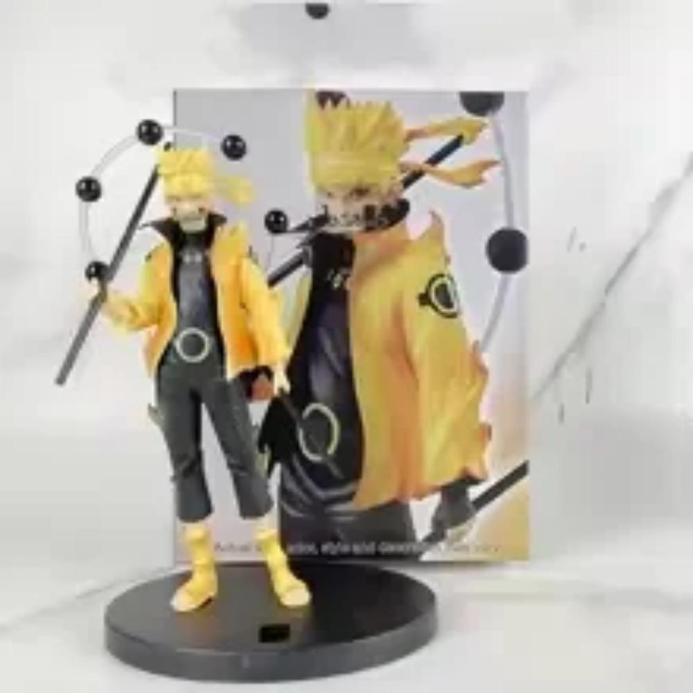 Набор экшн-фигурок Bandai 20 см Naruto Shippuden - Учиха Саске Хатаке Какаши Намикадзе Минато Аниме Коллекционная модель Игрушки Подарки