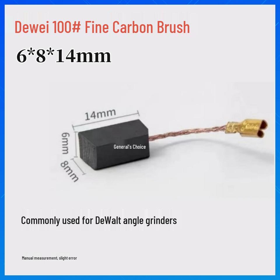 Durable Carbon Brush Set for Grinders, Drill, Hammer, Polisher, Cutter, and Picker Tools