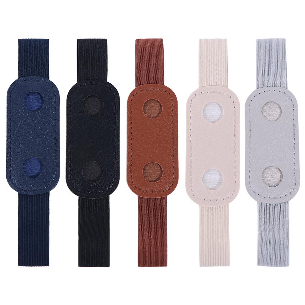 6Pcs Adjustable Straps Elastic Band Pen Holder Portable Colorful Pen Sleeve Pouch Detachable Easy To Store
