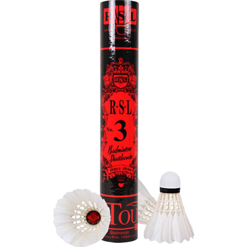 RSL NO.3 Professional Duck Feather Badminton Shuttlecocks
