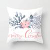 Christmas Red Pillow Set Christmas Printed Sofa Gift Home Decoration Pillowcase Christmas Gift Pillowcase