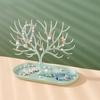 Jewellery Stand Solid Color Nordic Style Deer Tree Shape Detachable Earrings Necklace Display Frame