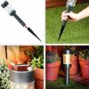 Solar garden lamp LED 27003000K Warm white light twilight sensor