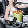 Multifunctional Car Cup Holder 2 In 1 Beverage Expander Adapter Base Tray 360 Degree Rotating Stand Organizer Slip-proof