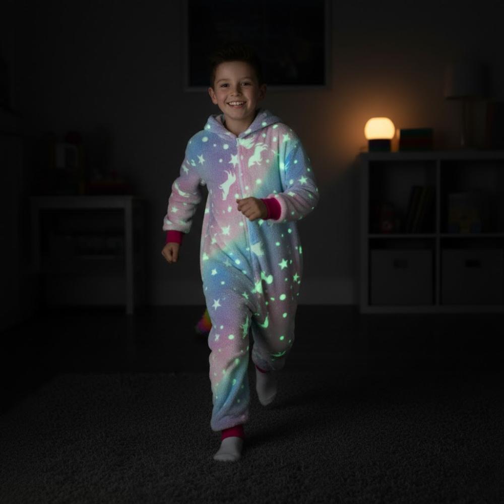 Onesies Pajamas Unicorn Blue Kigurumi Onesie Pajamas Women Men Soft