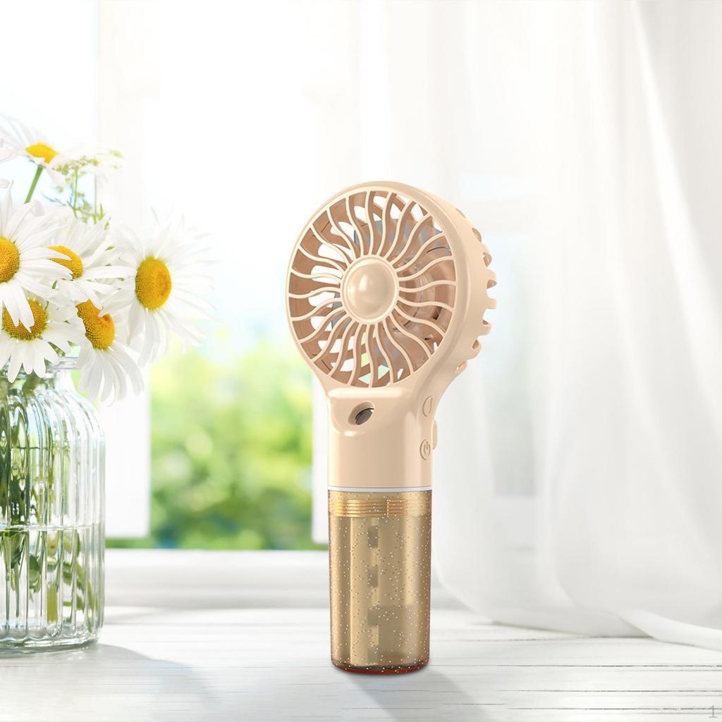 Компактный перезаряжаемый портативный вентилятор охлаждения с регулируемыми настройками для путешествий и активного отдыха
