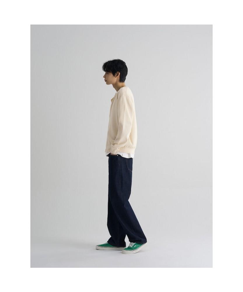 8SECONDS Cool Touch Cotton Round Cardigan Ivory
