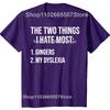 Funny Two Things I Hate Most Gingers Graphic T-shirts Men Women's Fashion Casual Tshirt 100% Cotton Loose Oversized T Shirt