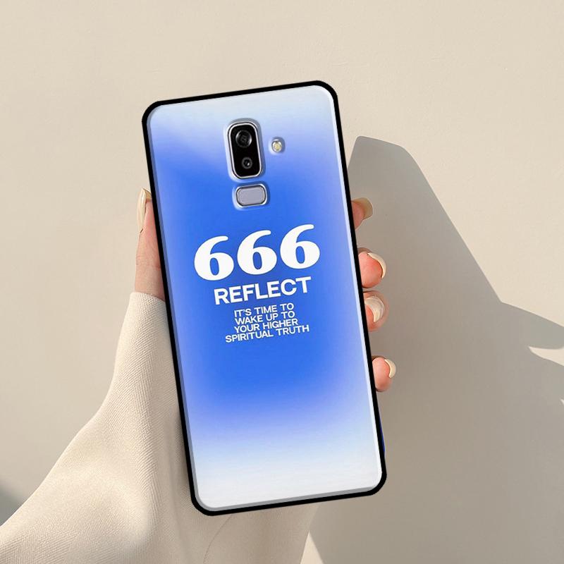 Чехол с ангельскими цифрами для Samsung Galaxy J7 2016 A3 A5 J1 J3 J5 2017 A6 A7 A8 A9 J8 2018 J4 J6 Plus