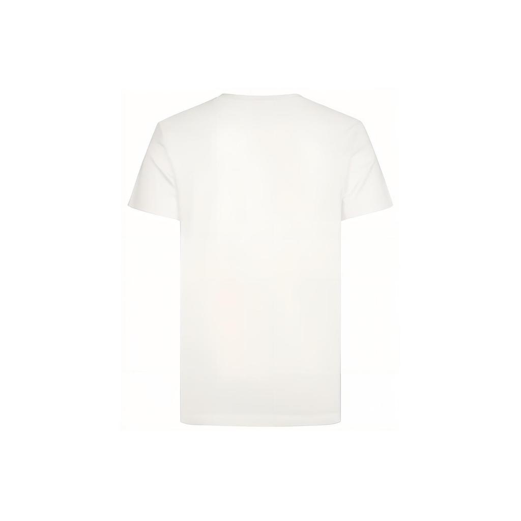 Calvin Klein Хлопковая футболка с принтом Логотип Унисекс Топы Белый J320770-YAF
