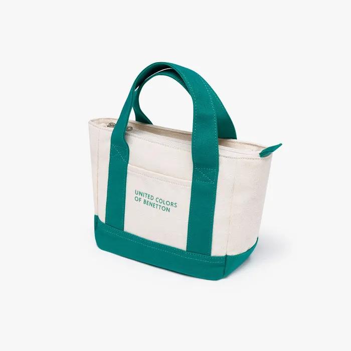 Benetton Canvas Tote Bag (8 colors)
