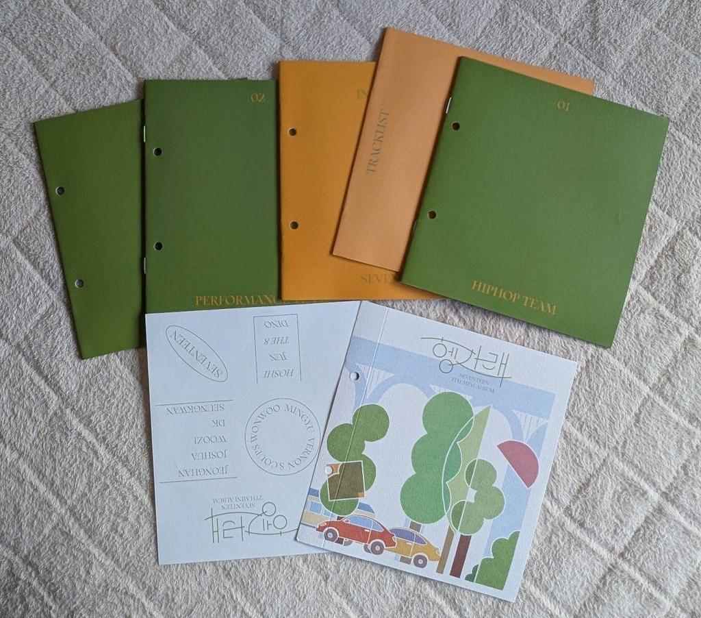 [USED] SEVENTEEN CD Album & Mini Album Booklet Case Only 9 Items