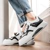 Модные мужские белые кроссовки Весна Осень Мода Увеличение роста Уличные Нескользящие Повседневные Дышащие На шнуровке Удобные Балетки