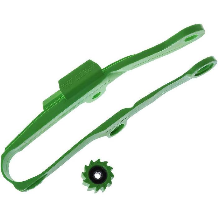ABS Chain Slider Guide Swingarm Protector for for KXF250 KXF450 KX250F KX450F KXF 250 450 Plastic Chain Slider Green